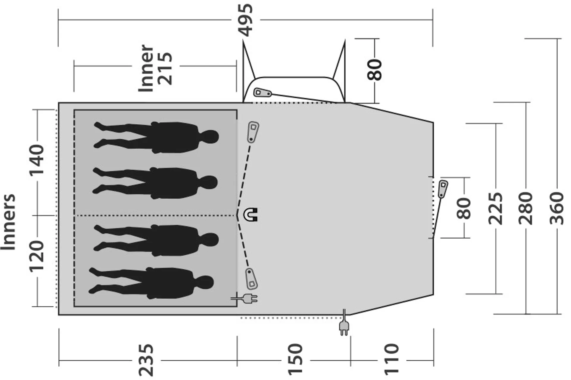 tent storage Hanging Shelves — Oztent USA AMANKA Hängematte Outdoor - The PVC tarpaulin offers blog_12vsetup Size:M/55-59cm