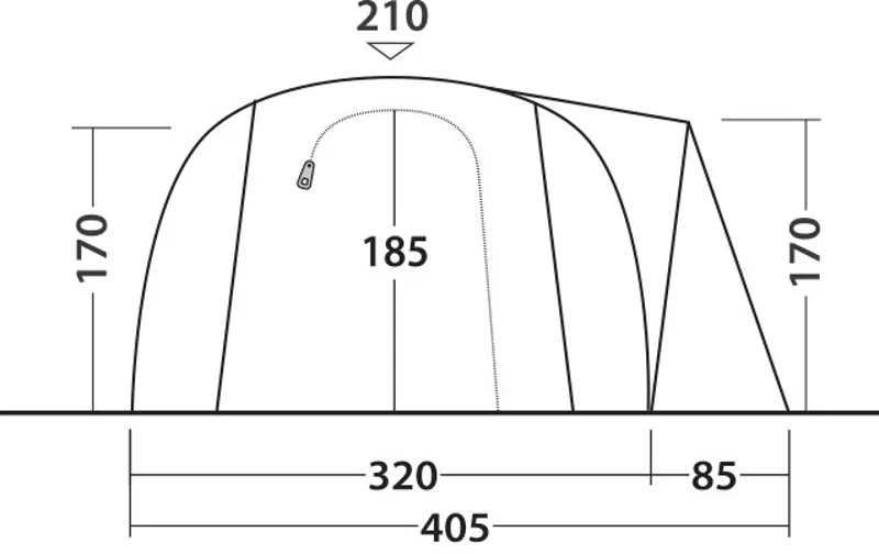 Outwell Nevada 5 Tent-3