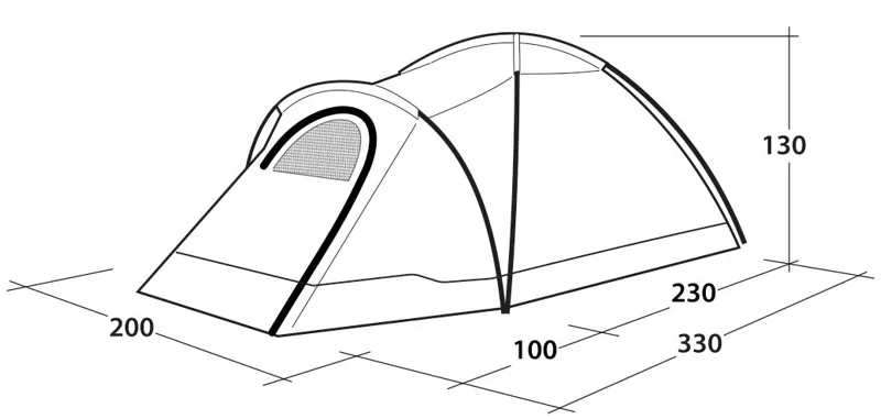 Outwell Cloud 3 Tent-1
