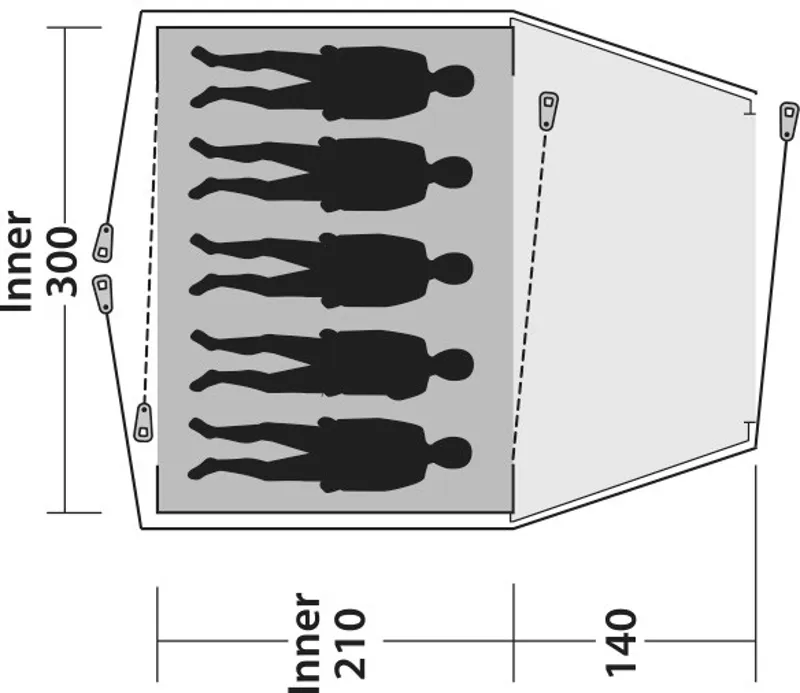 Outwell Cloud 5 Tent-1
