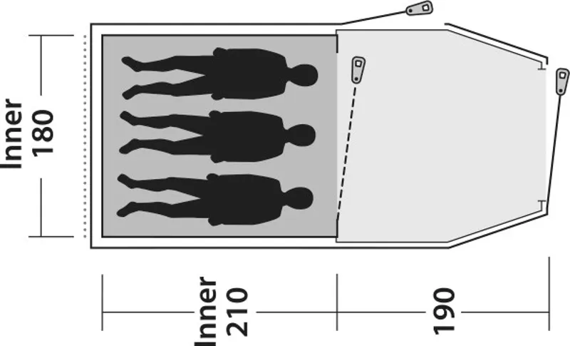 Outwell Earth 3 Plus Tent-1