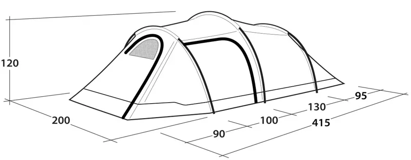 Outwell Earth 3 Plus Tent-3