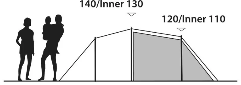 Outwell Earth 4 Plus Tent-2