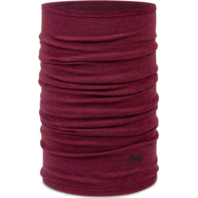Buff Merino Midweight Buff - Melange Tibetan Red