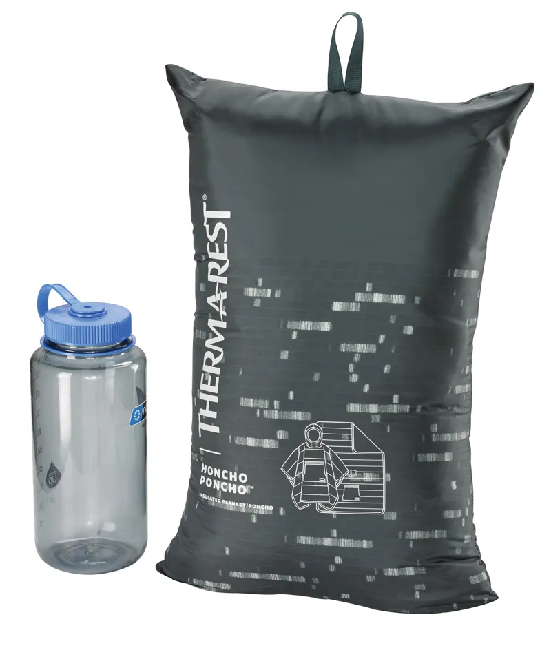 Therm-a-Rest Honcho Poncho - Black Forest Print-5