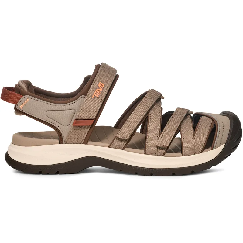 Teva Womens Tirra Sport Closed-Toe Sandals - Dune Terracotta-1