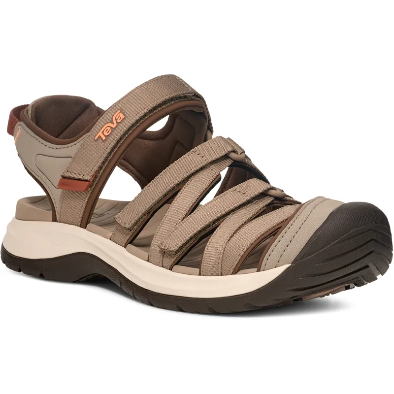 Teva Womens Tirra Sport Closed-Toe Sandals - Dune Terracotta