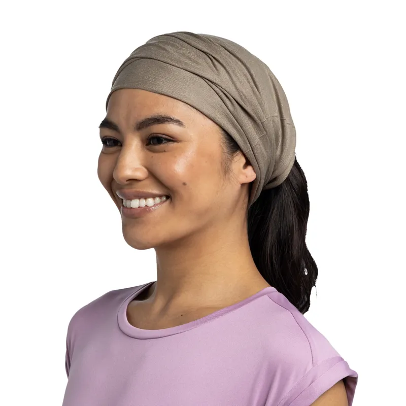 Buff Coolnet UV Insect Shield Buff - Solid Tundra Khaki-3