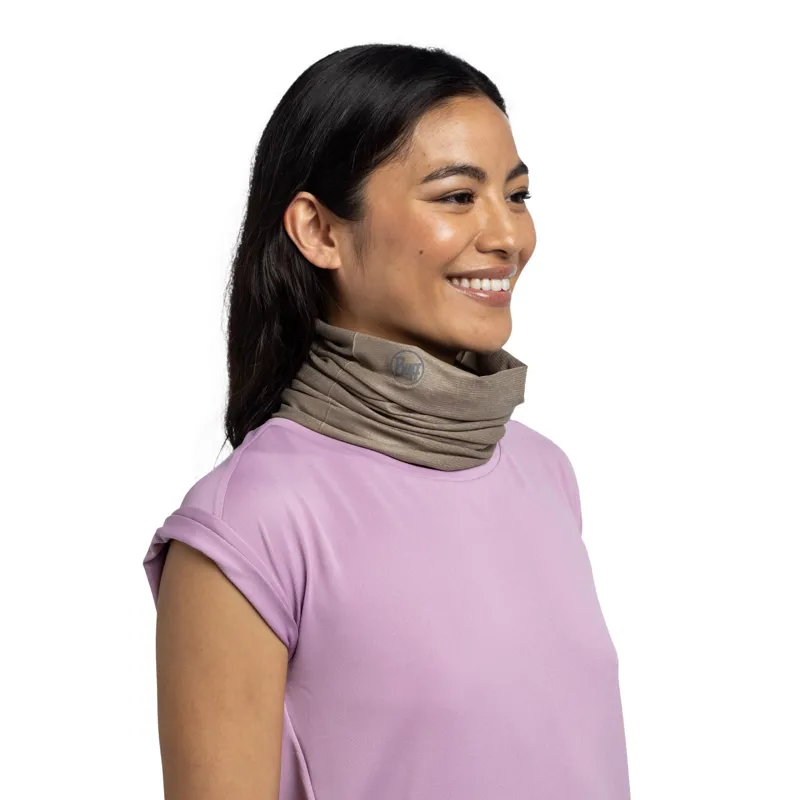 Buff Coolnet UV Insect Shield Buff - Solid Tundra Khaki-2