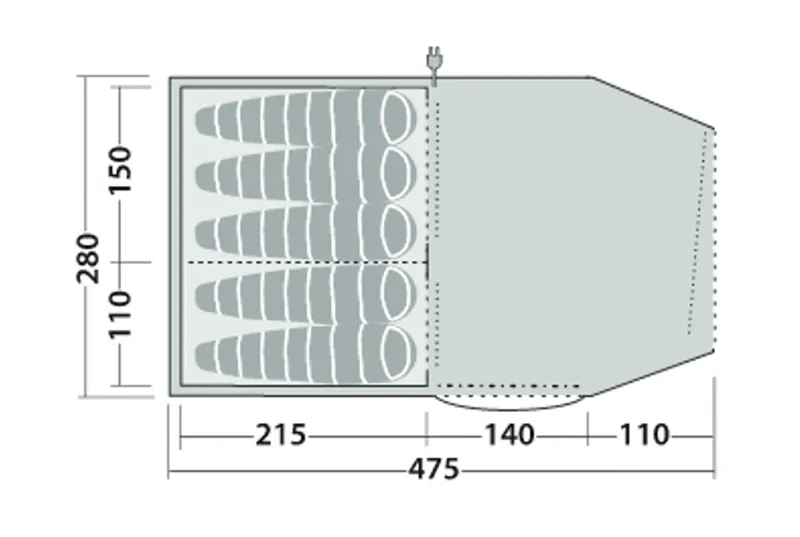 Robens Double Dreamer 5 Tent - DEMO MODEL-1