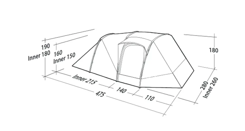 Robens Double Dreamer 5 Tent - DEMO MODEL-2