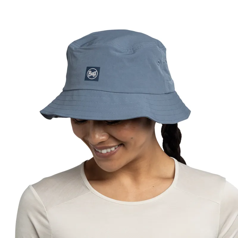 Buff Adventure Bucket Hat - Solid Stone Blue-4
