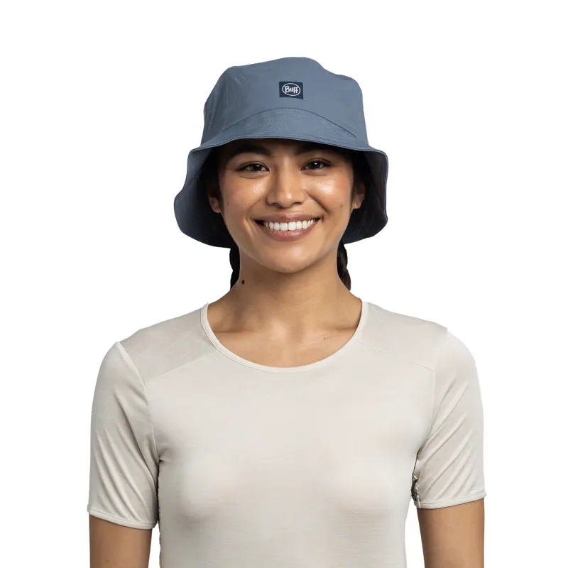 Buff Adventure Bucket Hat - Solid Stone Blue-3
