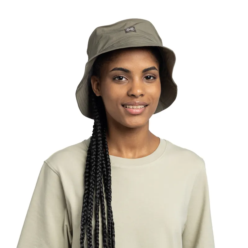 Buff Adventure Bucket Hat - Solid Tundra Khaki-3