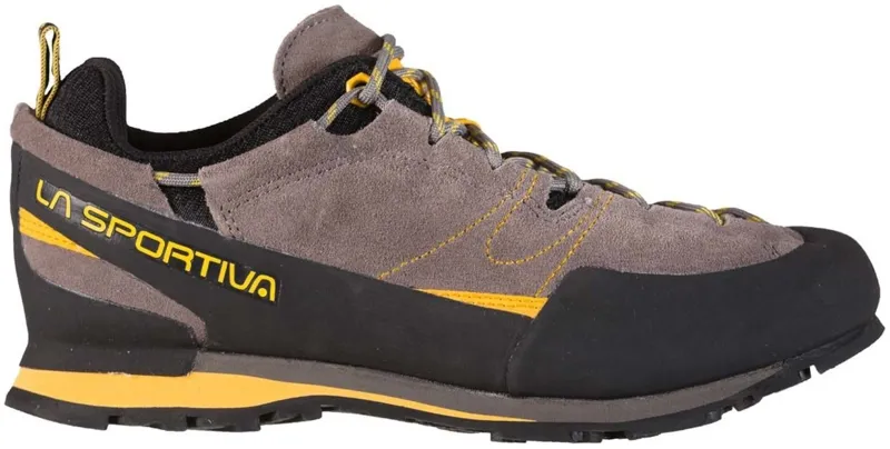 La Sportiva Mens Boulder X Approach Shoes - Grey-Yellow-1