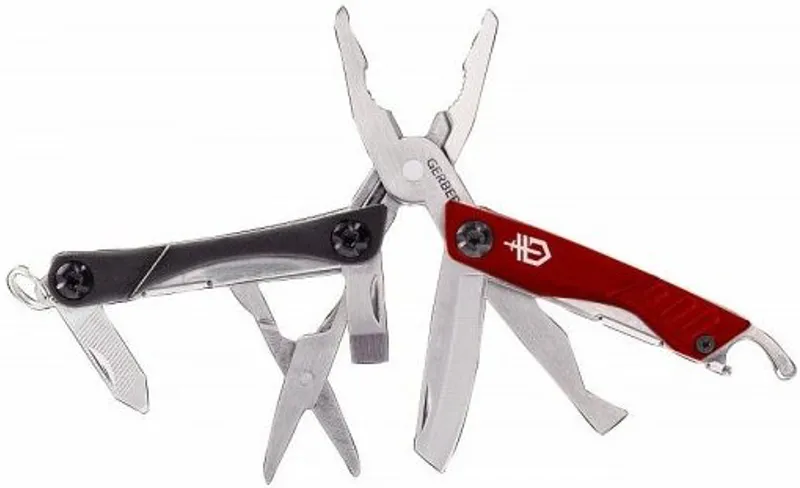 Gerber Dime Pocket Micro Tool - Red-1