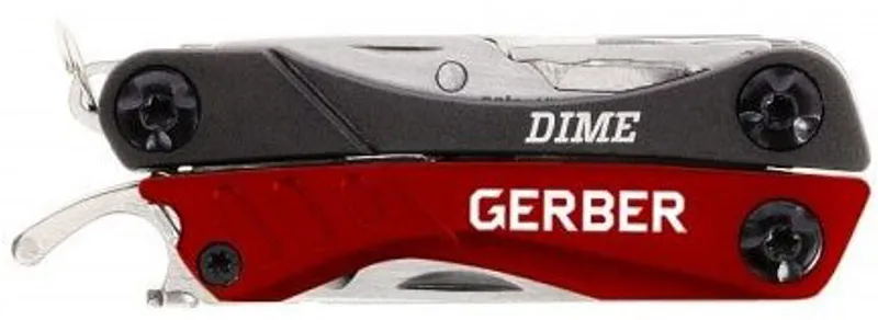 Gerber Dime Pocket Micro Tool - Red-2