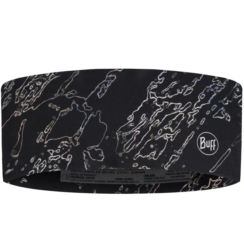 Buff CoolNet UV Wide Headband - Anter Black