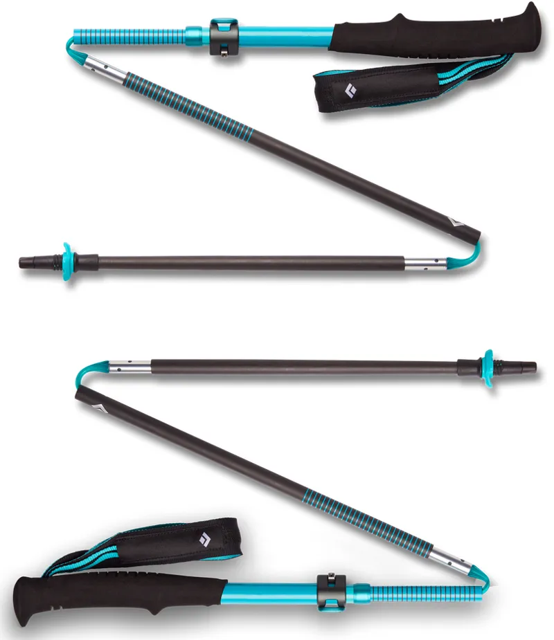 Black Diamond Womens Distance Carbon FLZ Poles - 110-125cm - Pair-1