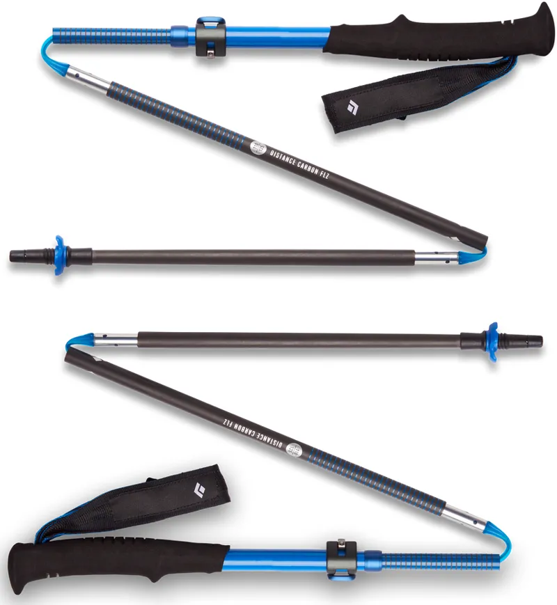 Black Diamond Distance Carbon FLZ Poles - 125-140cm - Pair-1