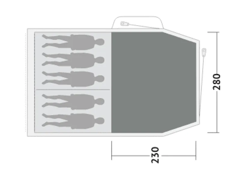 Outwell Springwood 5SG Flat Woven Carpet-5