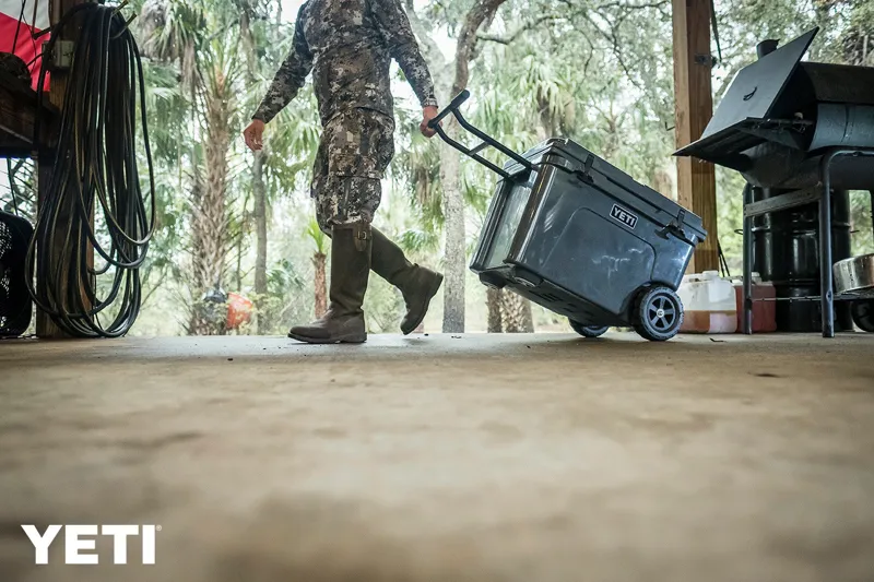 YETI Tundra Haul Wheeled Cool Box - Charcoal-8
