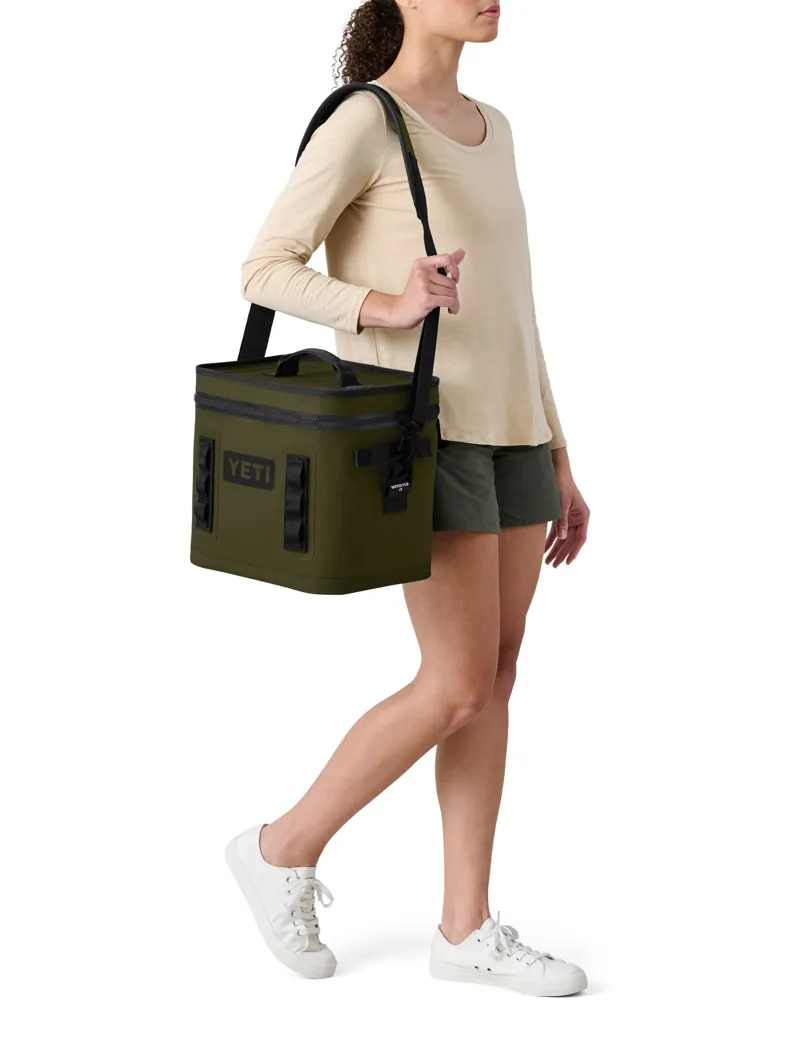 YETI Hopper Flip 12 Soft Cooler - Olive-8