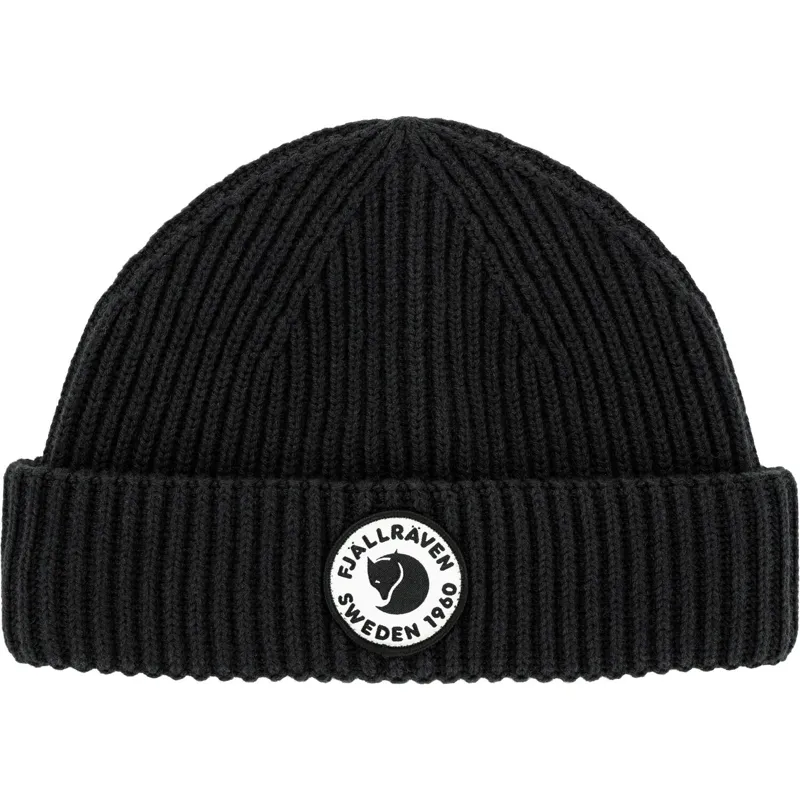 Fjallraven 1960 Lite Logo Hat - Black-1