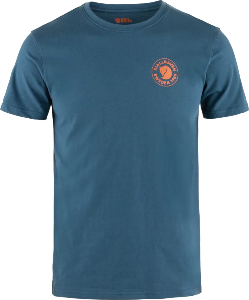 Fjallraven Mens 1960 Logo T-Shirt - Indigo Blue