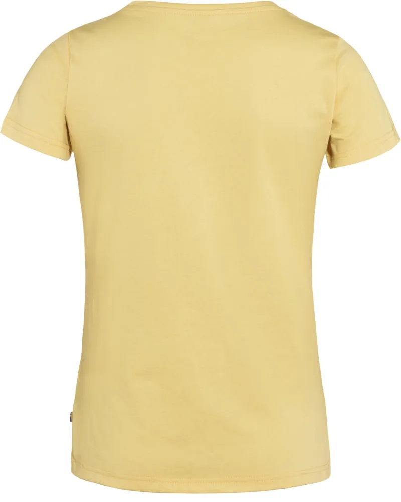 Fjallraven Womens 1960 Logo T-Shirt - Mais Yellow-1