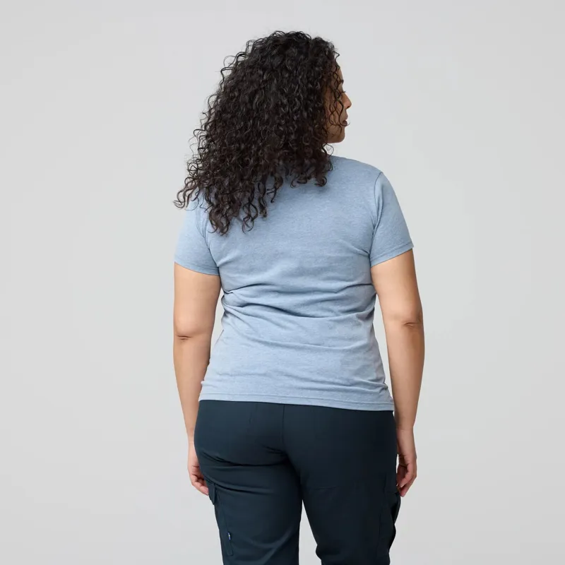 Fjallraven Womens 1960 Logo T-Shirt - Mais Yellow-6