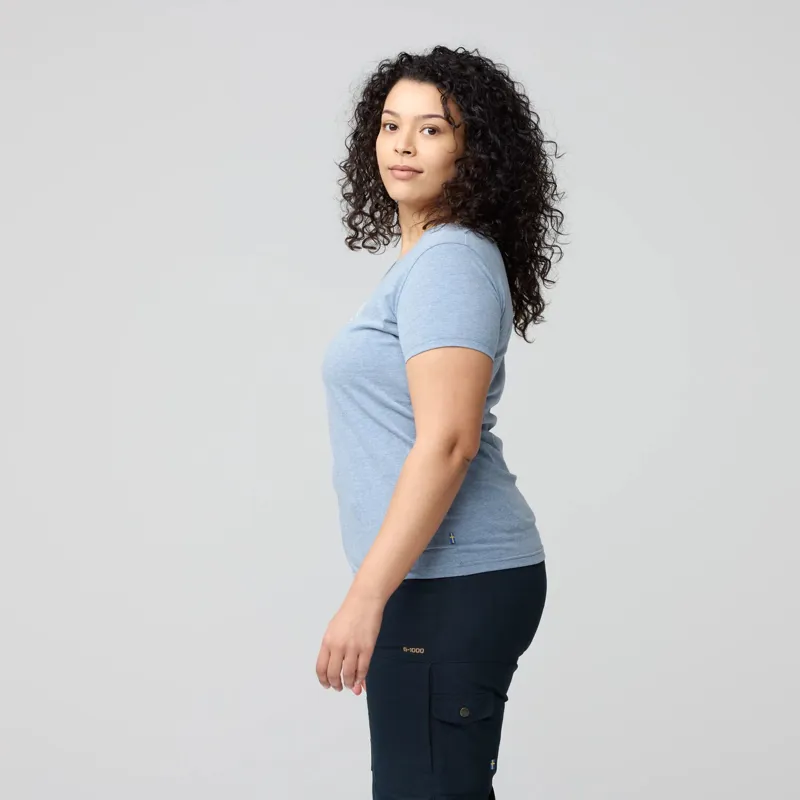 Fjallraven Womens 1960 Logo T-Shirt - Mais Yellow-4