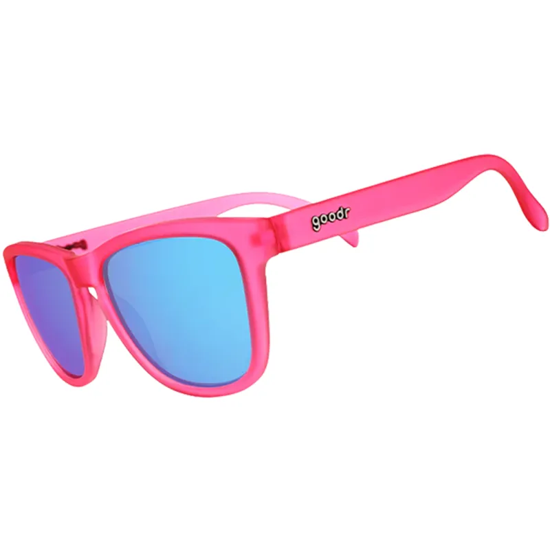 Goodr OG Sunglasses - Flamingos On a Booze Cruise