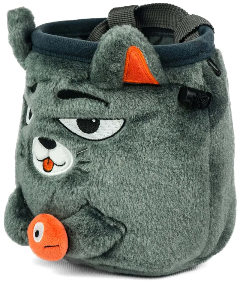 YY Vertical Chalk Bag - Grey Cat-2