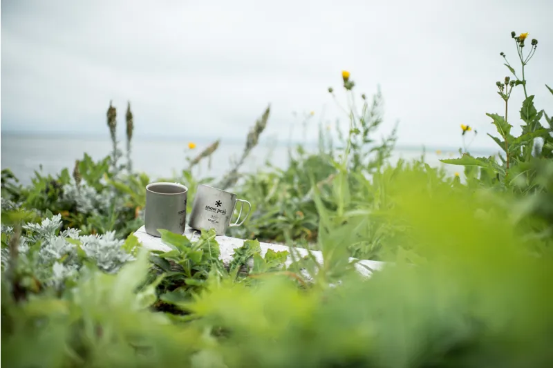 Snow Peak Titanium Double Wall Mug - 450ml-7