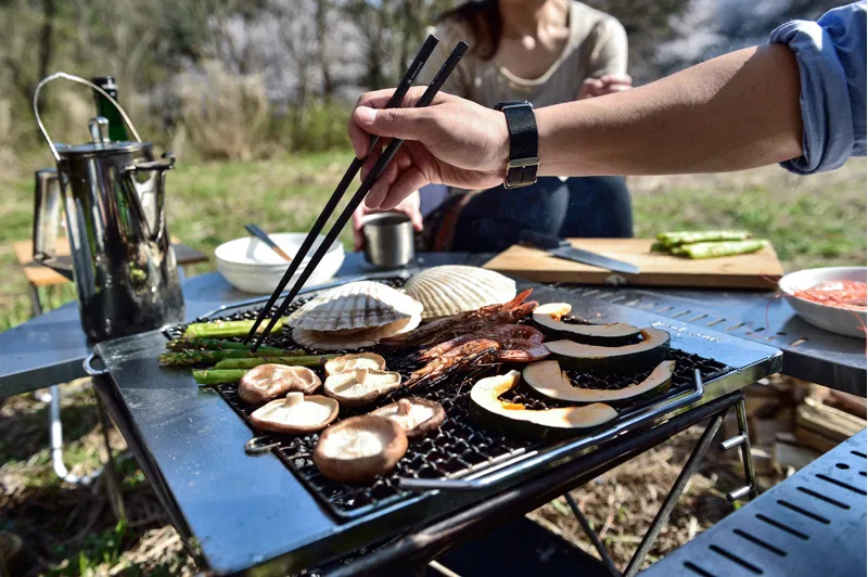 Snow Peak Fire Ring Table-10