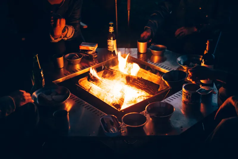 Snow Peak Fire Ring Table-9