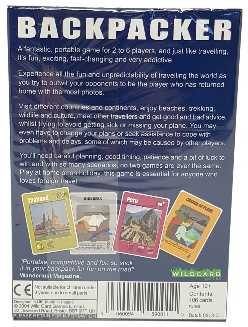 Wildcard Games Backpacker - The Ultimate Travel Game-2
