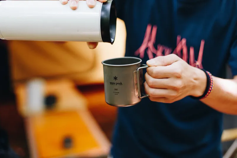 Snow Peak Titanium Single Cup - 300ml-6