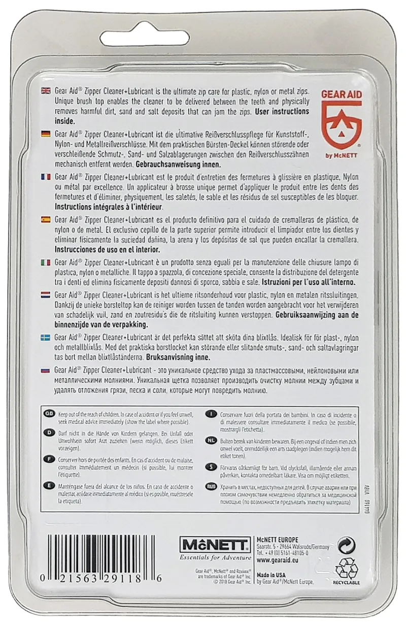 Gear Aid Zipper Cleaner and Lubricant-2