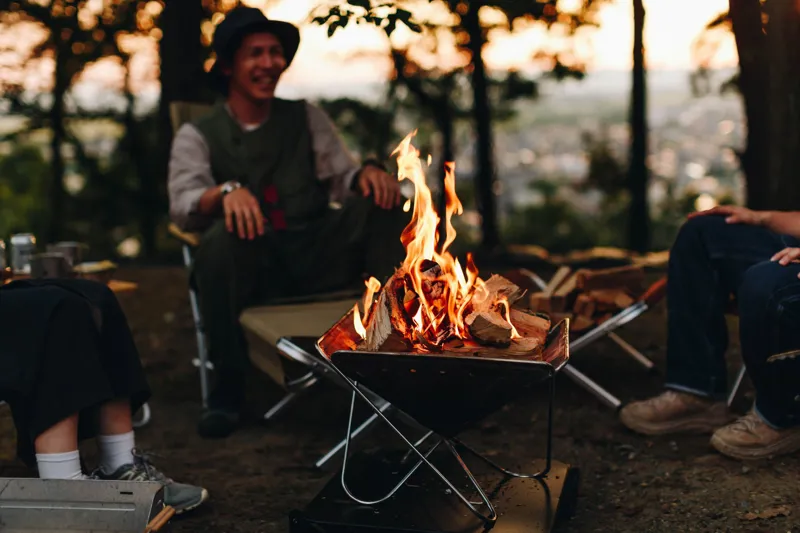 Snow Peak Pack and Carry Fireplace - L-2