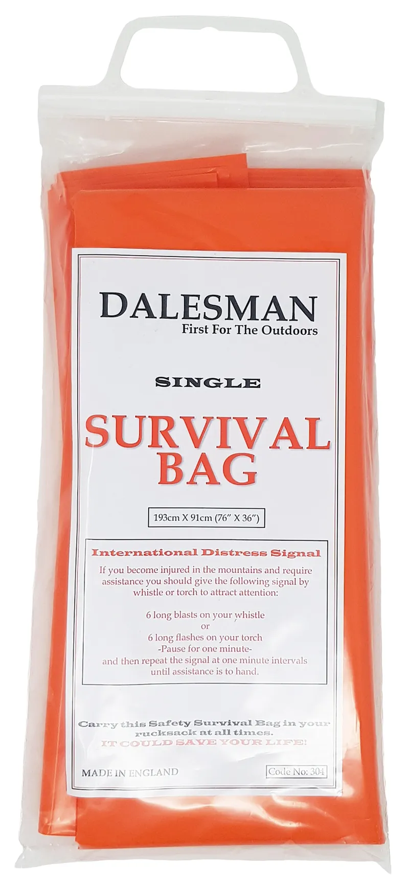 Dalesman Survival Bag