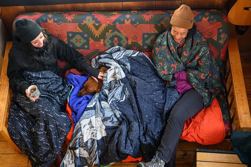 Therm-a-Rest Juno Blanket - Warp Speed Print-5