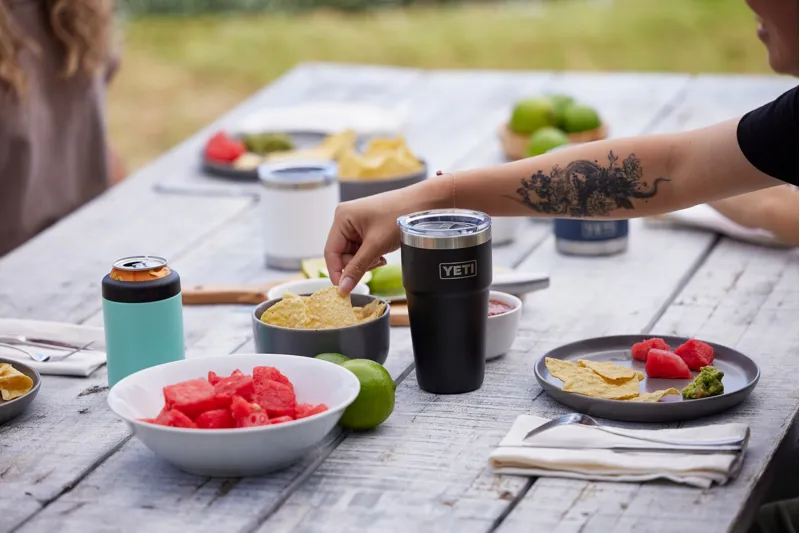 YETI Rambler 20oz Stackable Cup - Black-2