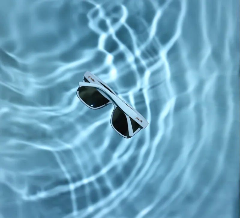 Goodr Tidal G Sunglasses - Sea Foam Party Favor-6