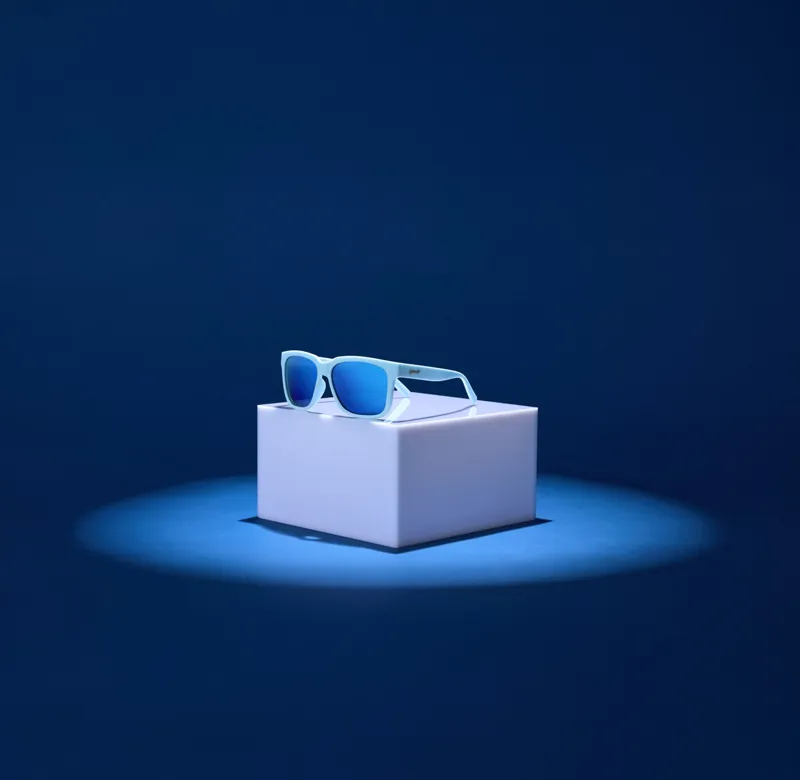 Goodr Tidal G Sunglasses - Sea Foam Party Favor-8