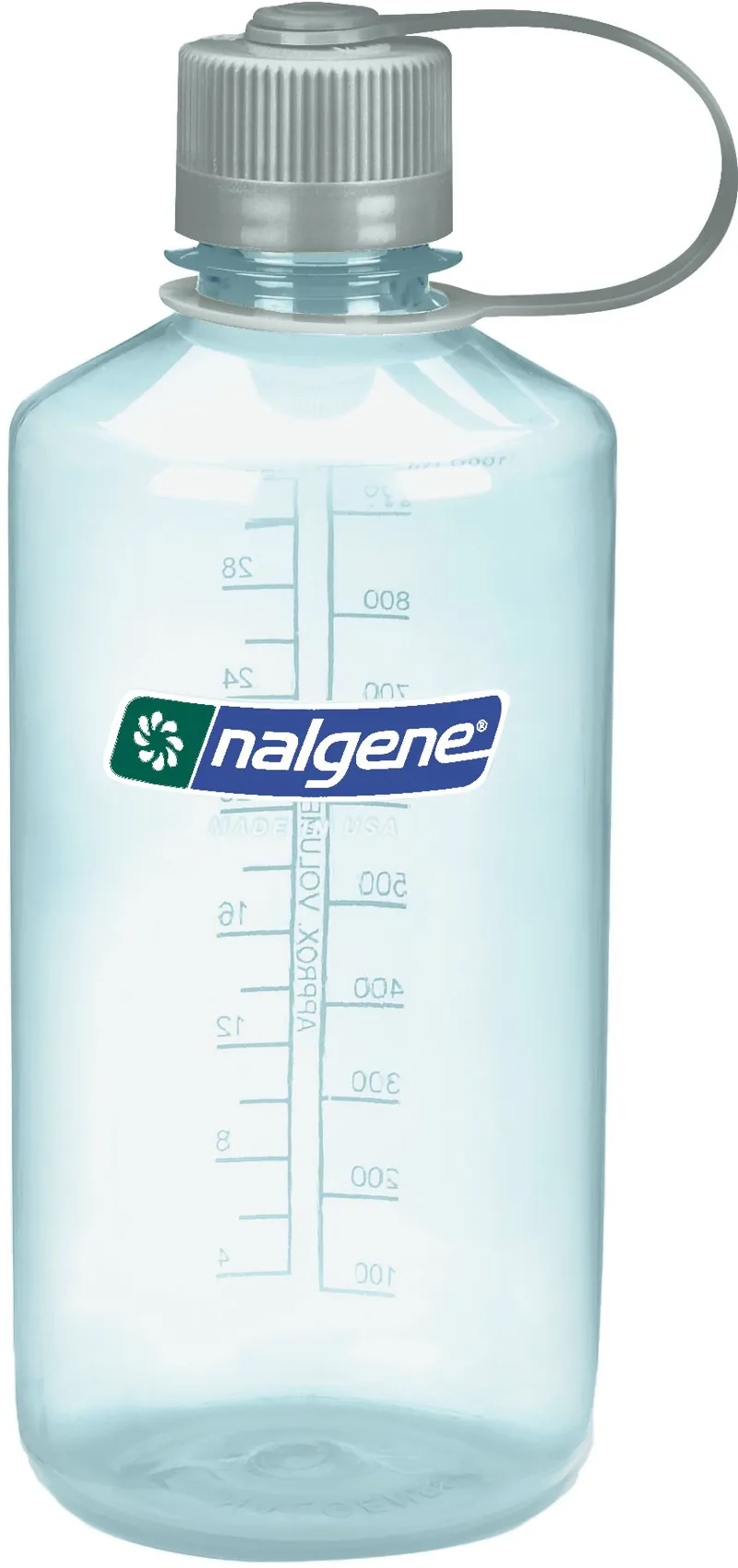 Nalgene Sustain Narrow Mouth Water Bottle - 1L - Sea Foam 