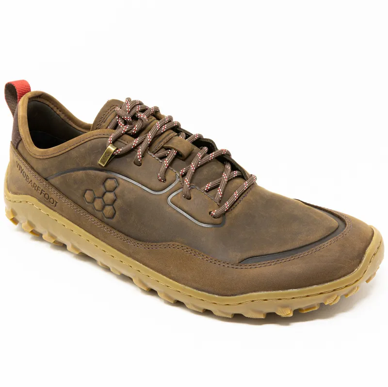 Vivobarefoot Womens Tracker Leather AT II Low Shoe - Bracken-2