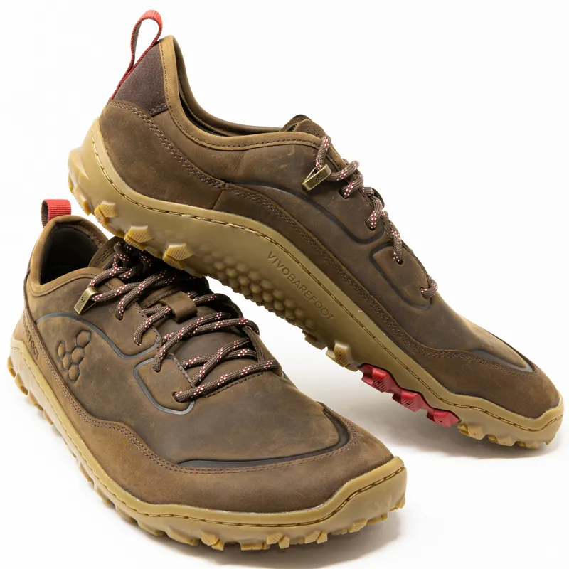 Vivobarefoot Womens Tracker Leather AT II Low Shoe - Bracken-3