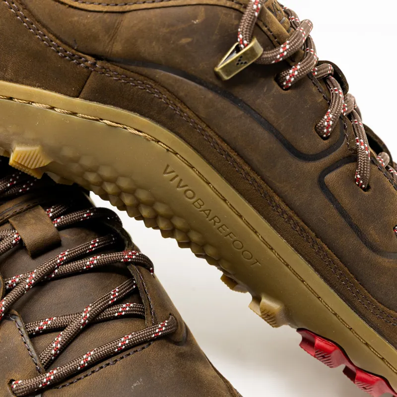 Vivobarefoot Womens Tracker Leather AT II Low Shoe - Bracken-5